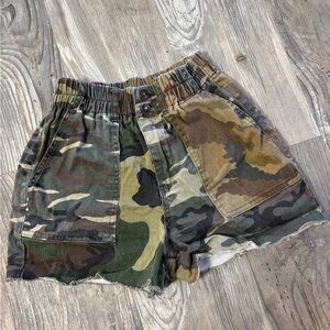 Camo shorts